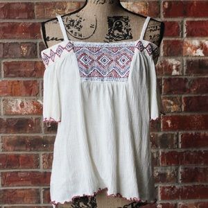 Cute off the shoulder blouse